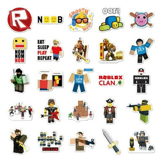 สติกเกอร์ไวนิล ลายการ์ตูนกราฟฟิตี้ ROBLOX กันน้ํา สําหรับตกแต่งรถยนต์ แล็ปท็อป โทรศัพท์ เครื่องเขียน 50 ชิ้น