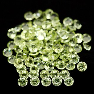 พลอยเพอริโดแท้ (Peridot)  ขนาด 2.4 มม. (15139)