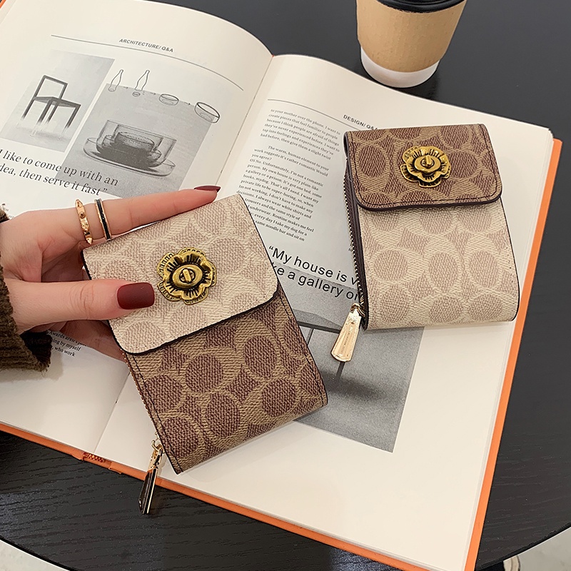 Card Holder Small Wallet Versatile Bag Ladies2021New Multi-Functional ...