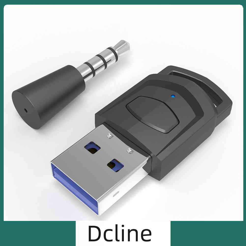 Dcline ตัวรับส่งสัญญาณบลูทูธไร้สาย สําหรับ PS5 PS4 Game PC
