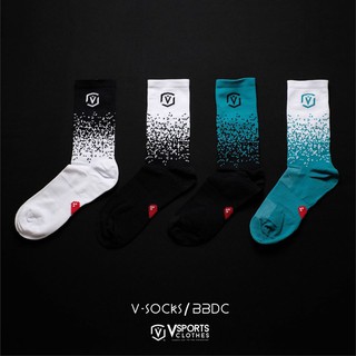 ถุงเท้า V-socks / BBDC ถุงเท้า nylon 100% (ลายใหม่)