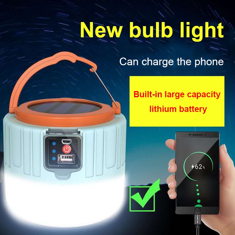LED Tent Light Rechargeable Lantern Portable Emergency Night Market