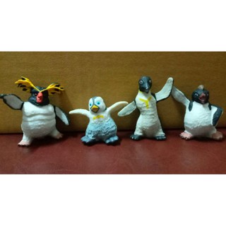 ชุด 4 ตัว โมเดลเพนกวิน happy feet penguin