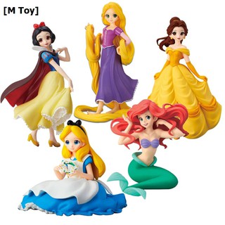 ฟิกเกอร์แท้ JP มือ1 Banpresto - Disney Characters Crystalux - ALICE , Belle , Snow white , Rapunzel , Arial