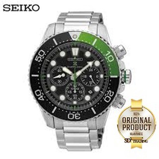 Seiko Prospex Chronograph Divers 200 m นาฬิกาข้อมือผู้ชาย รุ่น SSC615P1 สายสแตนเลส