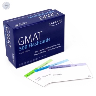 KAPLAN GMAT: 500 FLASHCARDS (FOURTH ED)