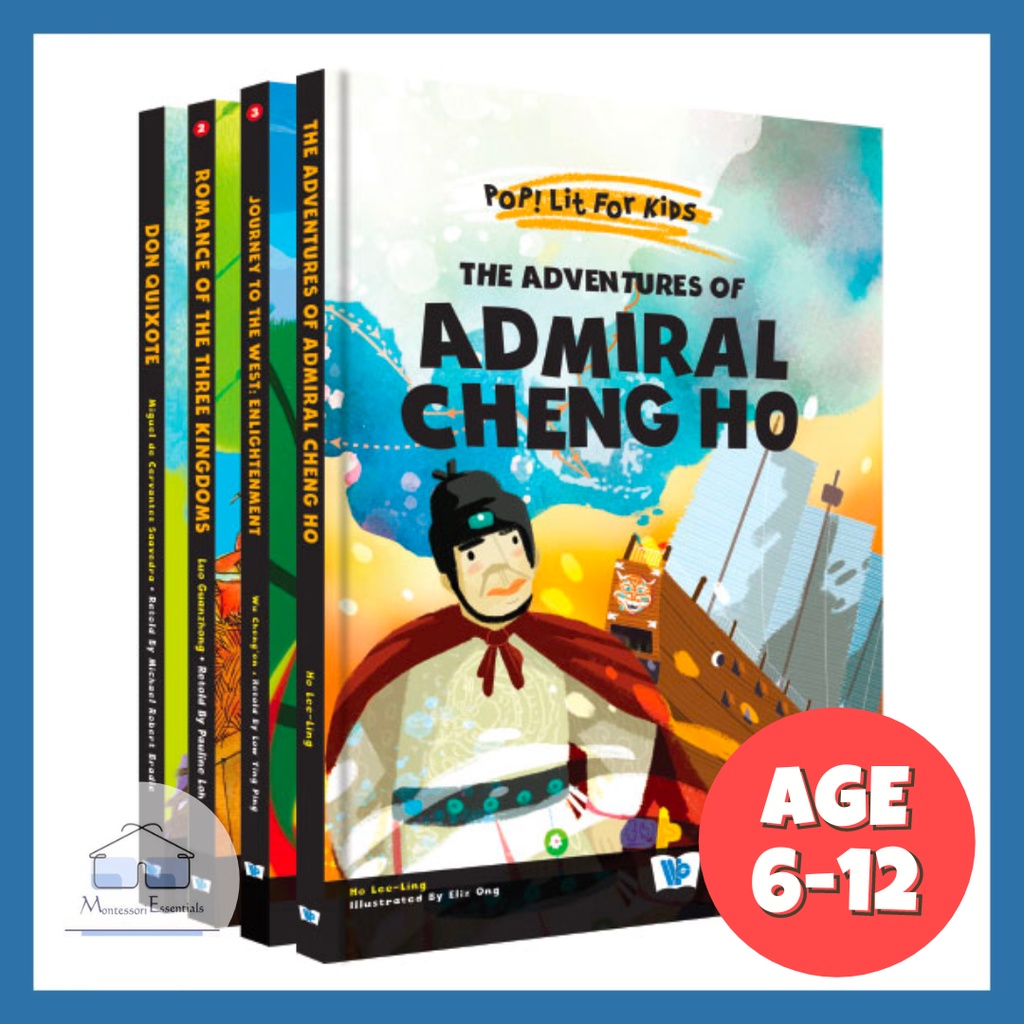 WS E - ยอดนิยม! Lit for Kids (Full Set 3) (4 เล่ม) หนังสือเด็ก อายุ 6-12 Pop! Lit สําหรับเด็ก