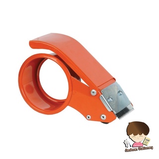 แท่นตัดเทปปะกล่อง ขาตัดเทปโอพีพี ที่ตัดเทปOPP 2 นิ้ว แดง-ส้ม