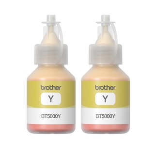 Brother BT5000Y หมึกแท้ สีเหลือง จำนวน 2 ชิ้น