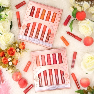 HF3007 SIVANNA COLORS MINI MATTE LIP &amp; GLOSS COLLECTION  คอลเลคชั่นลิปแมทและกลอสมาแล้วจ้า.. สาวๆจ๋าาา 2 in 1 ไปอีกกกกกก