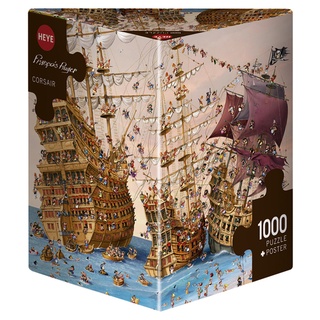 HEYE: CORSAIR by François Ruyer (1000 Pieces) [Jigsaw Puzzle]