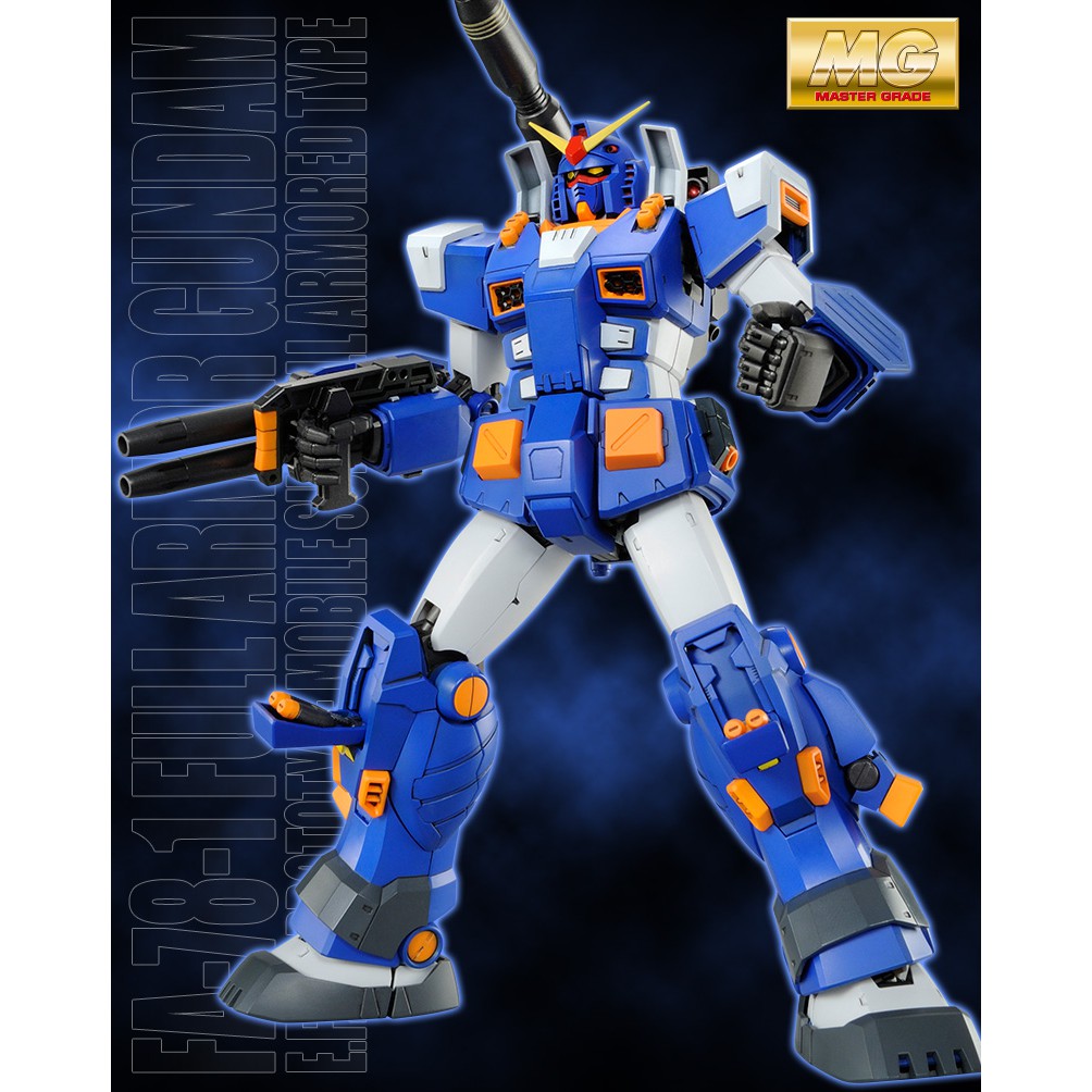 [P-Bandai] MG 1/100 Full Armor Gundam (Blue Color Ver.)