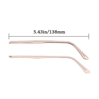 พร้อมส่ง 👓JAZZYLY ขาแว่นตาโลหะกันลื่น 1 คู่ สำหรับเปลี่ยนซ่อมแว่น