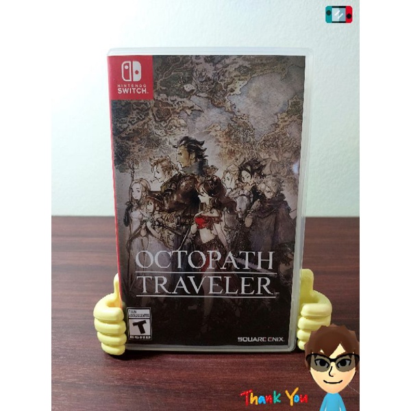 แผ่นเกมส์ Octopath Traveler(มือสอง)/Nintendo Switch[ปกus]