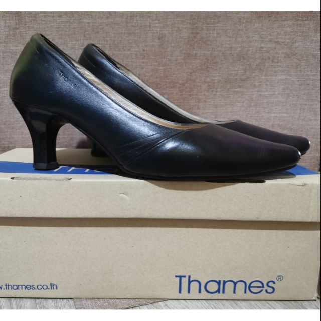 Sale​ รองเท้า​คัชชู​สีดำ​ Thames​ size​ 37