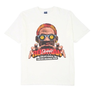 【NEW】HOMEBOY เสื้อยืดผู้ชายลาย RODMAN.SMILEY