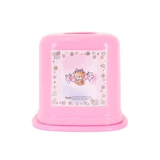 กล่องทิชชู่ Kitty ลิขสิทธิ์แท้ Super lock ทรงเหลี่ยม ทรงกลม