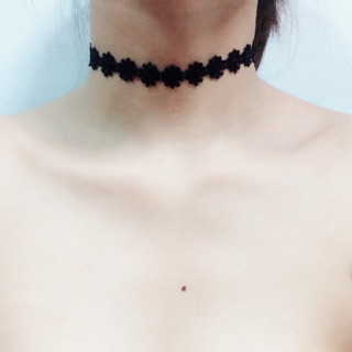 Black Daisy Choker