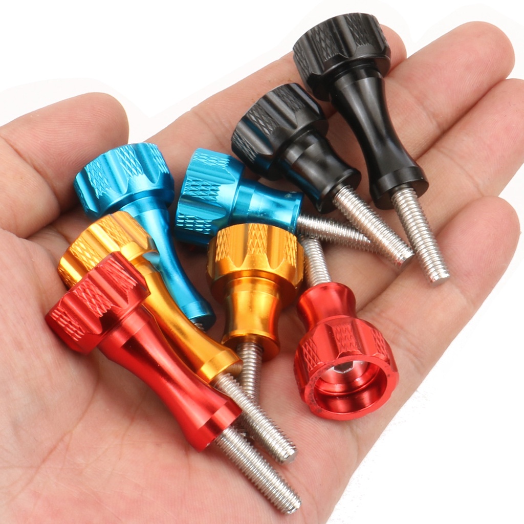 Xt-xinte สกรูนิ้วหัวแม่มือ M5 ไม่มีน็อต สําหรับอัพเกรดกล้อง Go Action