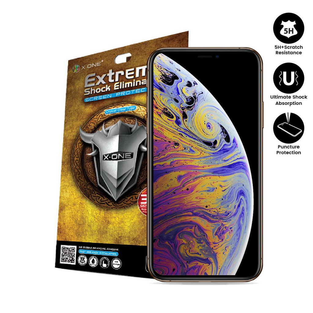 X-One Extreme Shock Eliminator ScreenProtector i Pad 9.7/9.7 Pro 10.5 12.9