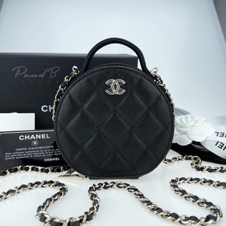 [ของแท้💯] New CHANEL O-Purse-Vanity with Chain