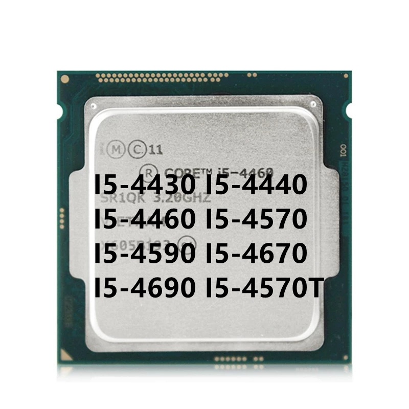 หน่วยประมวลผล CPU i5-4430 i5-4440 i5-4460 i5-4570T i5-4590 i5-4670 i5-4690 i5-4570T Quad Core LGA 11