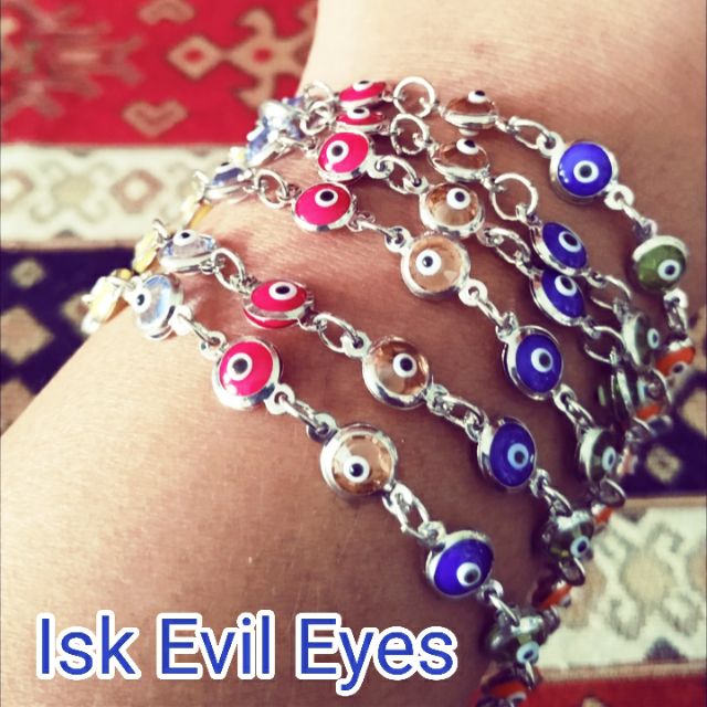 สร้อยข้อมือ กำไลข้อมือ evil eye ตุรกี