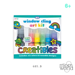 ชุดประดิษฐ์ฟิล์มติดกระจก- Creatibles DIY Window Cling Art Kit