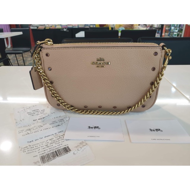 Coach pochette nolita แท้ 100% (มือสอง)