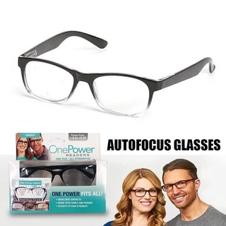 One Power Glasses Readers แว่นอ่านหนังสือสําหรับผู้หญิงผู้ชายปรับโฟกัสอัตโนมัติสําหรับอ่านหนังสือ