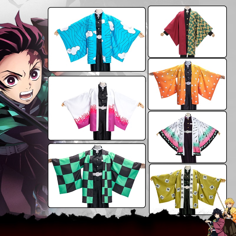 Demon Slayer Kimetsu ไม่มี Yaiba Himejima Kyoumei เสื้อคลุมเสื้อคลุมเสื้อคลุมเสื้อคลุมเสื้อคลุมเสื้อ