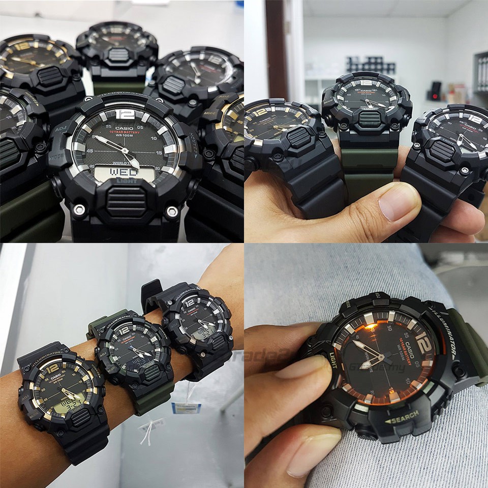 Casio HDC-700 แบตเตอรี่ 10 ปี ประกันศูนย์  1 ปี(HDC-700-9Aทอง)