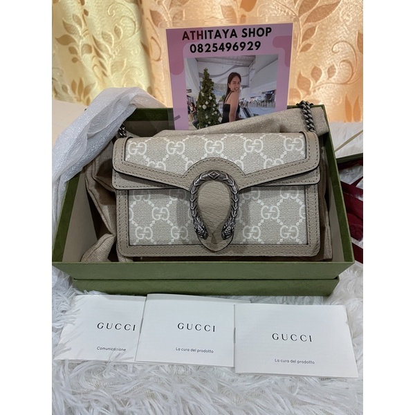 ❌ขายแล้วค่ะ❌New Gucci Dionysus super mini bag