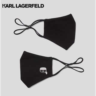 KARL LAGERFELD K/IKONIK FACE MASK SET 210W3920 แมสก์ผ้า