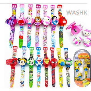 นาฬิกาข้อมือแฟชั่นรุ่นการ์ตู ของเล่นเด็ก สินค้าสำหรับเด็กลาย…