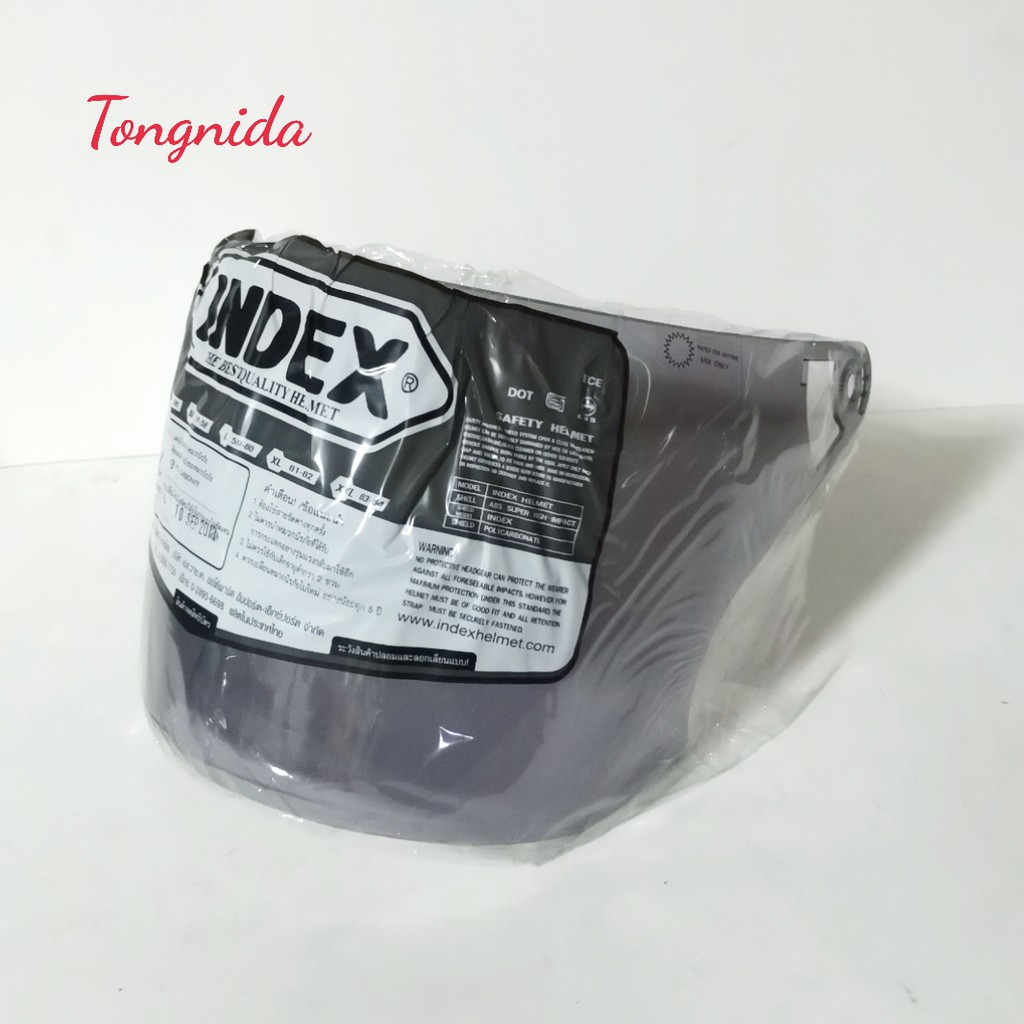 หน้า​หมวก​ INDEX DUNK แท้ (ฟิลม์อ่อน / ใส )