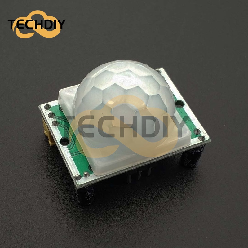 Sr501 โมดูลเซนเซอร์ตรวจจับการเคลื่อนไหว HC-SR501 ปรับได้ IR Pyroelectric PIR AM312 สําหรับ Uno Diy K