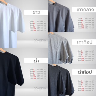 ถูกมาก! เสื้อยืดสีพื้น  ผ้า Cotton 100% ไม่หด ไม่ย้วย ✅จ่ายปลายทาง ✅บัตรเครดิต ✅โอน ✅อื่นๆ