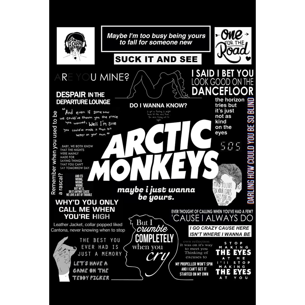 โปสเตอร์ Arctic Monkeys Alex Turner อาร์กติกมังกีส์ อเลกซ์ เทอร์เนอร์ โปสเตอร์  โปสเตอร์วงดนตรี  Pos