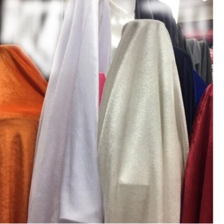 ผ้ากำมะหยี่ หลาละ90บาท เนื้อนุ่ม ลื่น เงา ยืดหยุ่น หน้ากว้าง150cm
