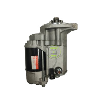 Starter Motor Yanmar ไดสตาร์ท ยันม่าร์15T-ทศเสื้อดำ (บิ้ว12V)