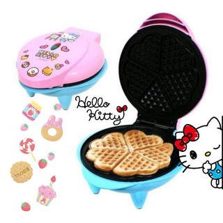 [KITT142 ลดสูงสุด80]เครื่องทำขนมวาฟเฟิล ลิขสิทธิ์​แท้​คิตตี้ Hellokitty​