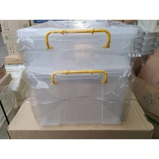 กล่องเก็บของ กล่องใส่ของมีฝาปิด สามารถวางซ้อนกันได้ รุ่น CK-15