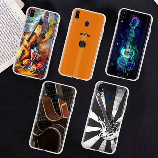 เคสโทรศัพท์มือถือ แบบใส ลายกีตาร์ สําหรับ VIVO Y30 Y15 Y51A Y19 Y33S Y21S Y11S Y20 Y11 Y5S Y12 Y50 Y20I Y20S Y17 V15 Y31 Y21 Y51 Y12S