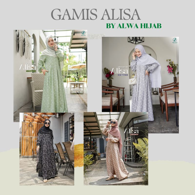 ALWA HIJAB GAMIS ALISA