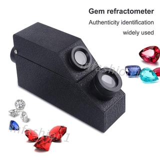 อัญมณี Refractometer เครื่องประดับ Rhg 1 . 30-1 . 81ri