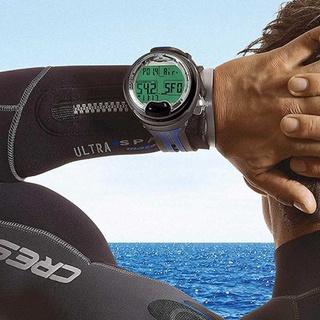 【 Ready Stock】Cressi Leonardo Diving Computer Watch Dive Computer Air Nitrox Gauge Modes Scuba Diving Equipment Underwat
