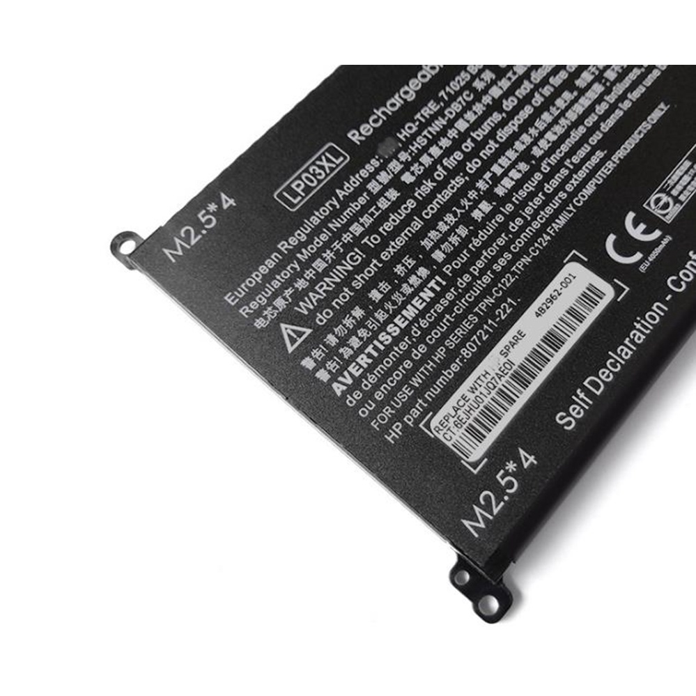New laptop LP03XL replacement battery for HP Envy 15-ae016TX(N1V48PA) Envy 15-ae016TX-N1V48PA Envy 1