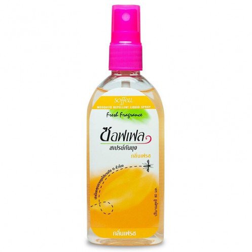 Soffell (ซอฟเฟล) สเปรย์กันยุง กลิ่นเฟรช 80 ml