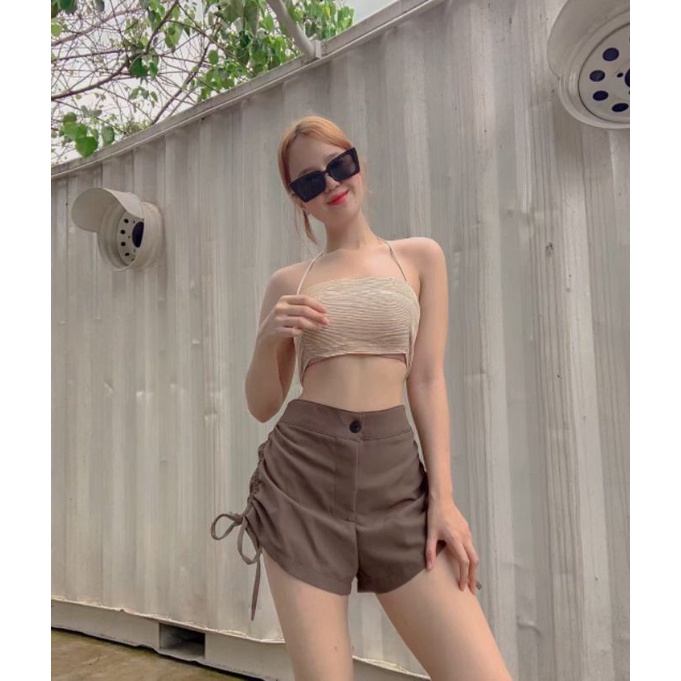 TALENT Lisa กางเกงขาสั้นเอวสูงเซ็กซี่ T37